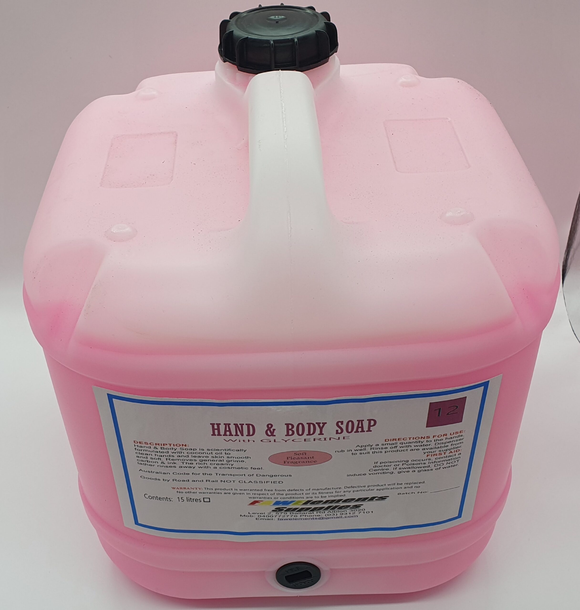 Soap On Tap 5lt pink