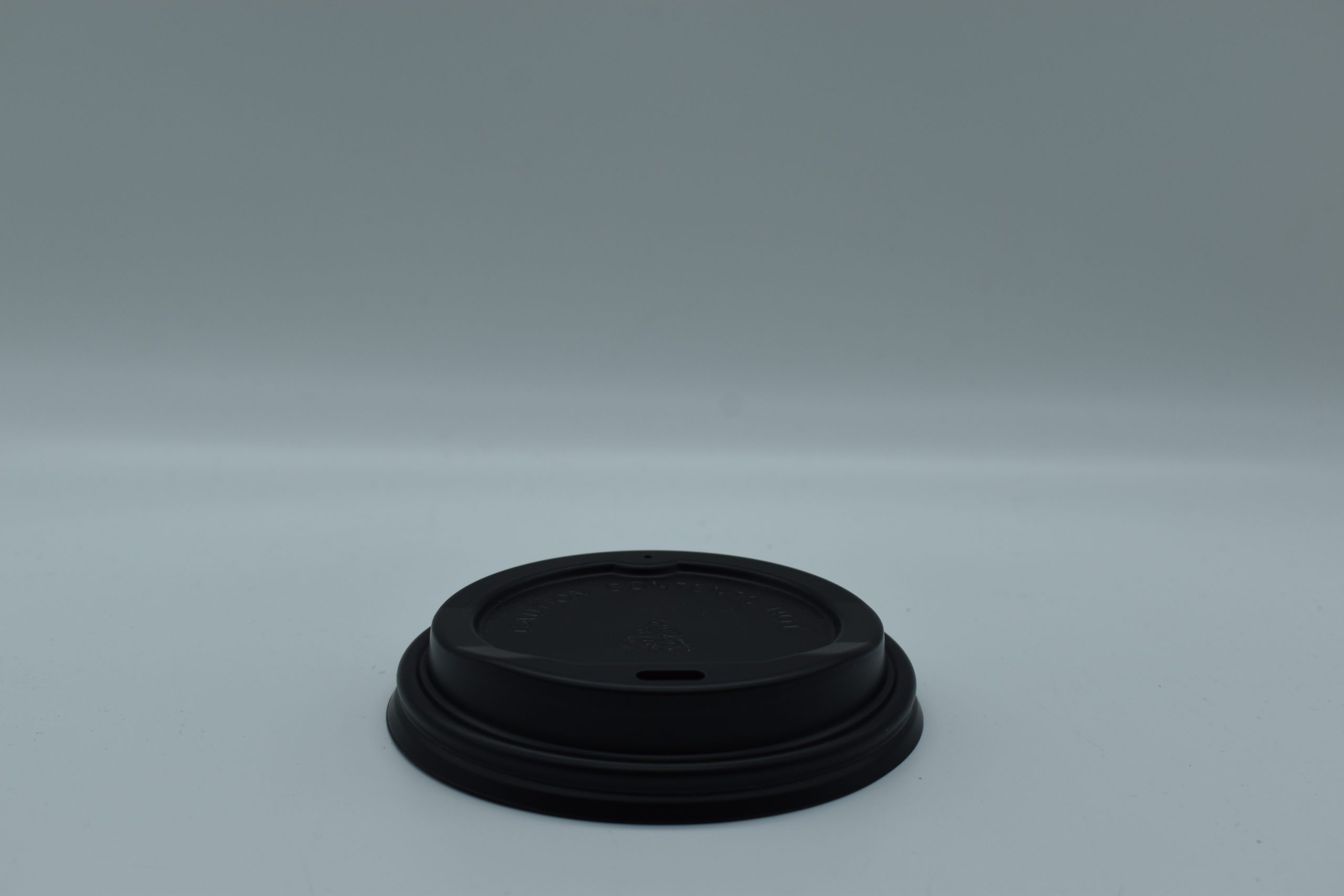 8oz Coffee Cup Lids Black (Frontier)