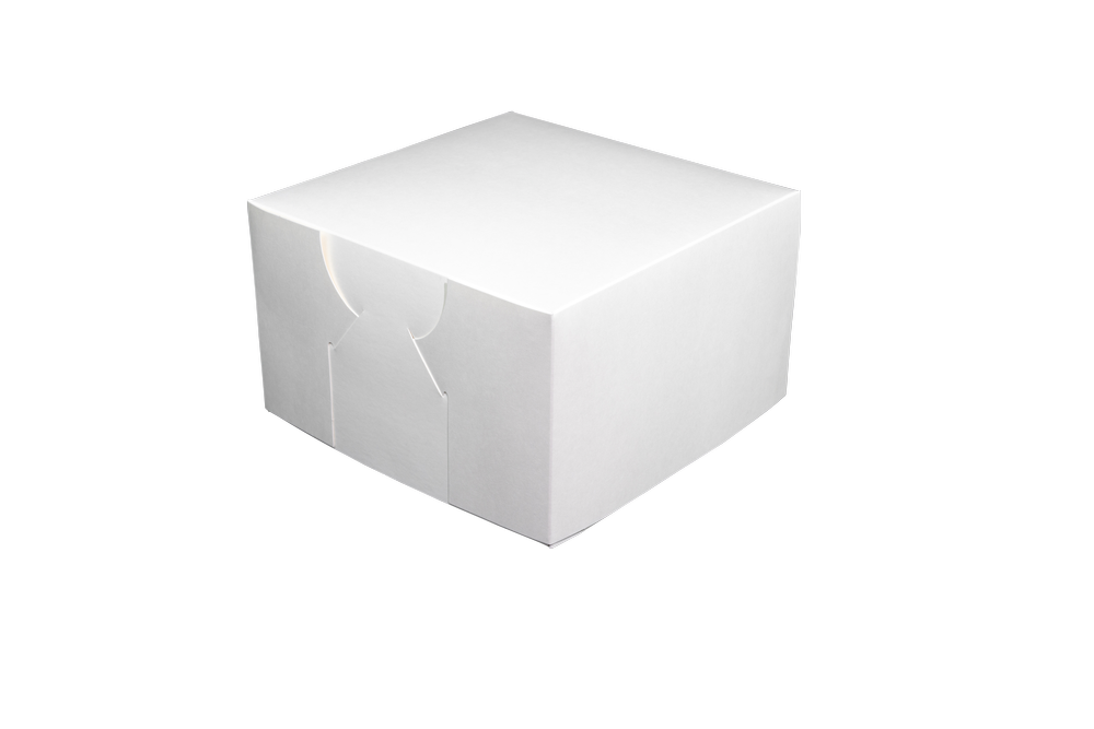 Cake Box 4x4x3 Milk 100 pkt