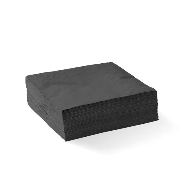Cocktail Napkins Black