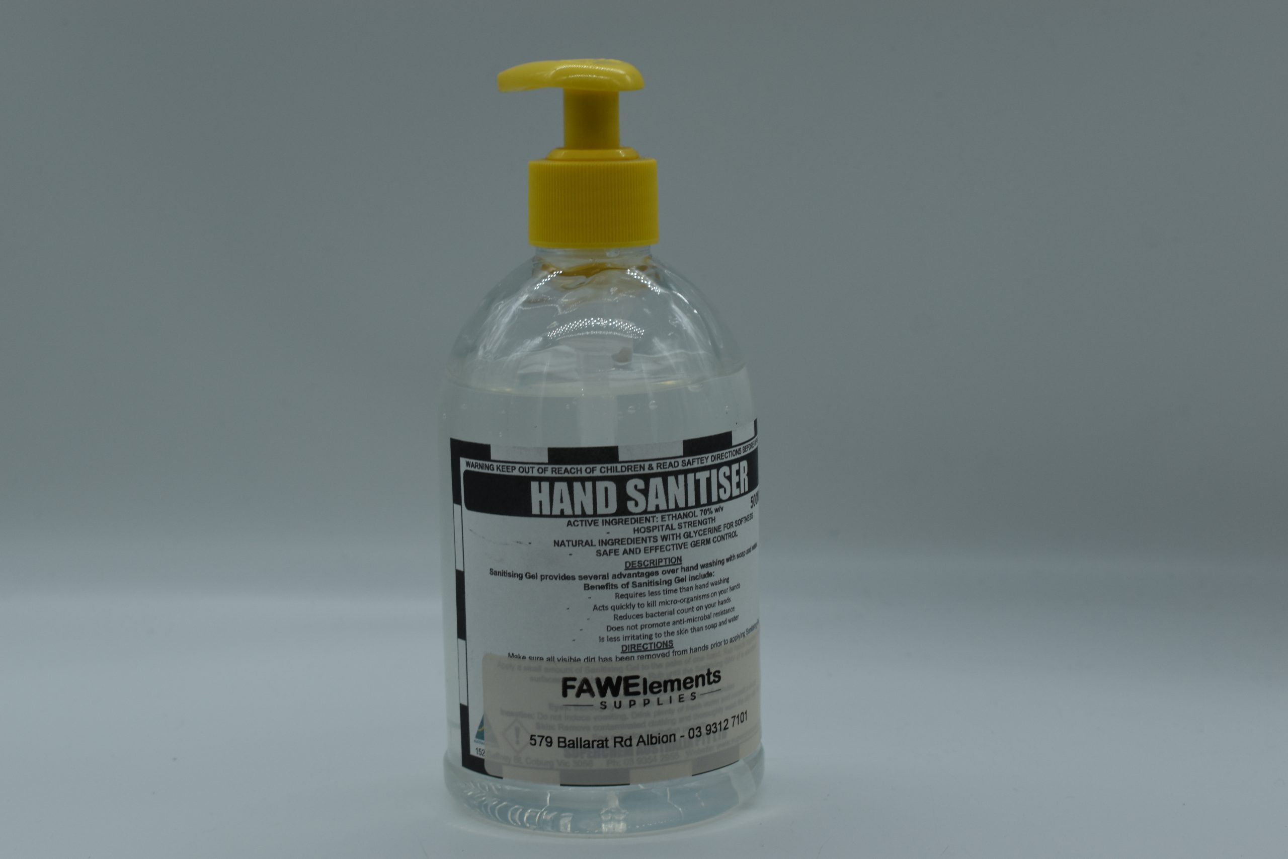 FAWE Hand Pump Sanitiser 500ml
