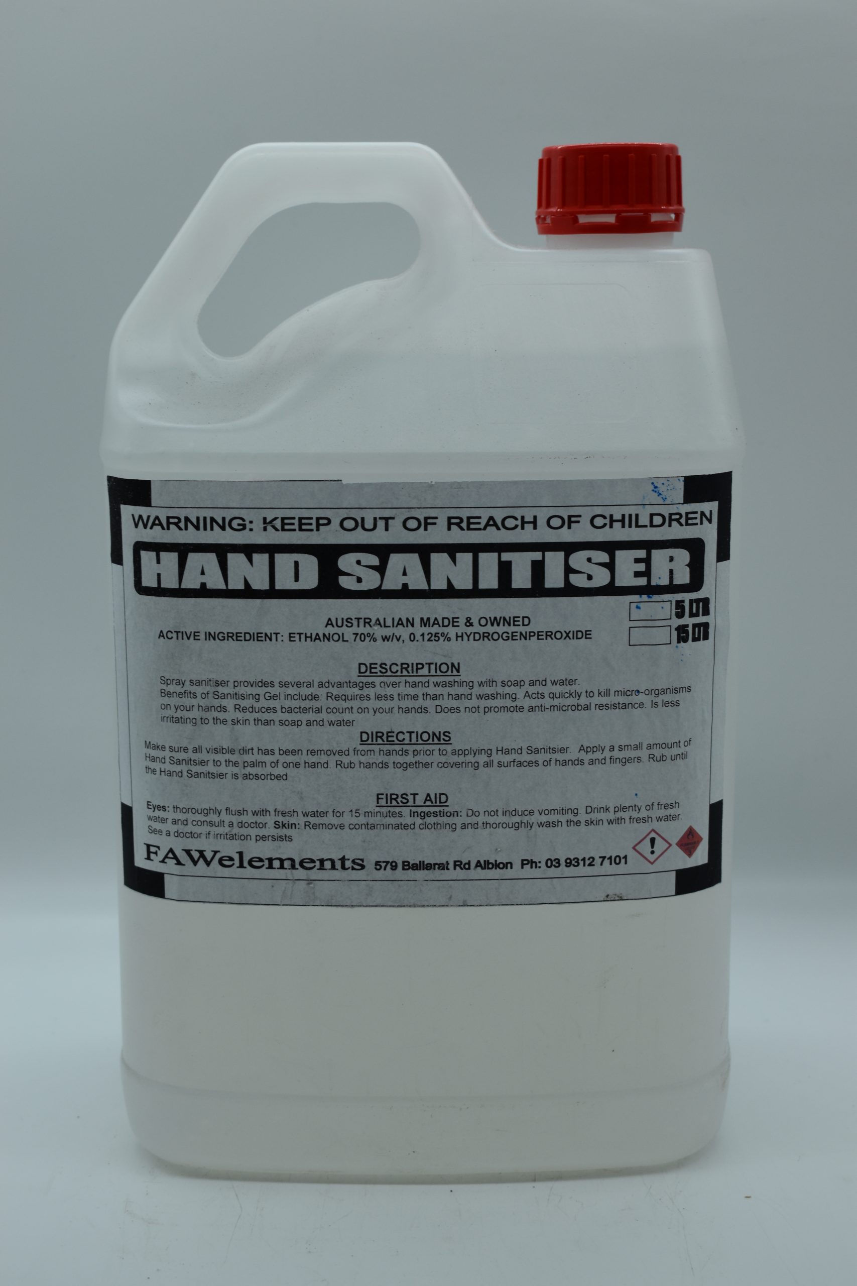 Sanitiser Gel 5lt