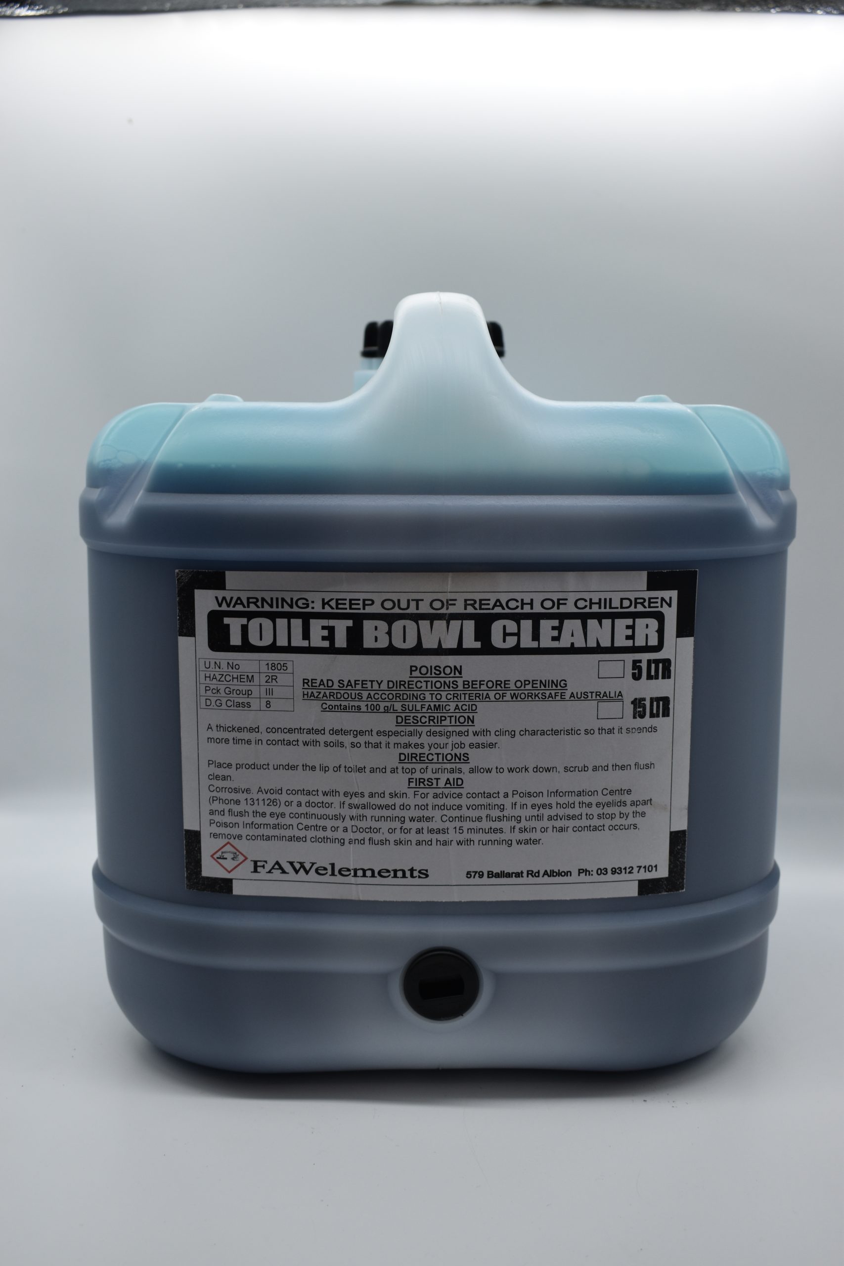Toilet Bowl Cleaner 15lt