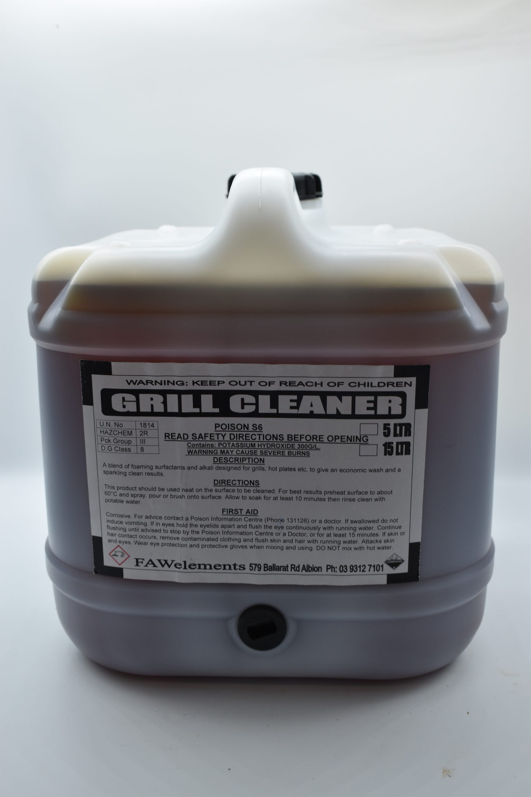 15lt Grill Cleaner (Pee Off)