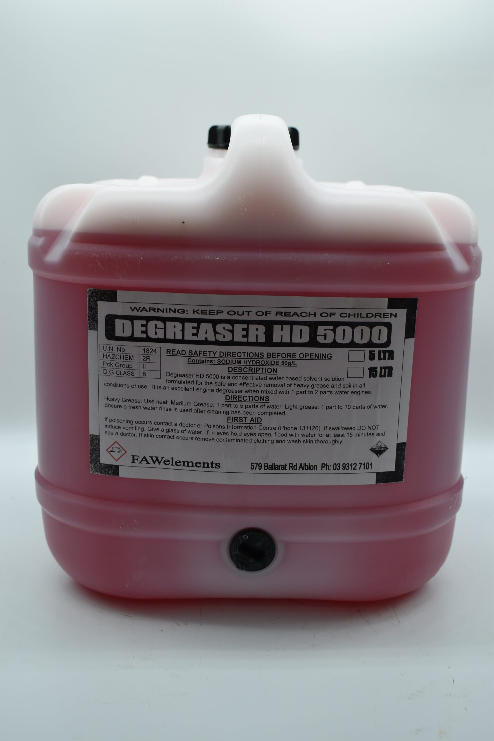 Blitz 5000 Floor Cleaner / Degreaser 15lt