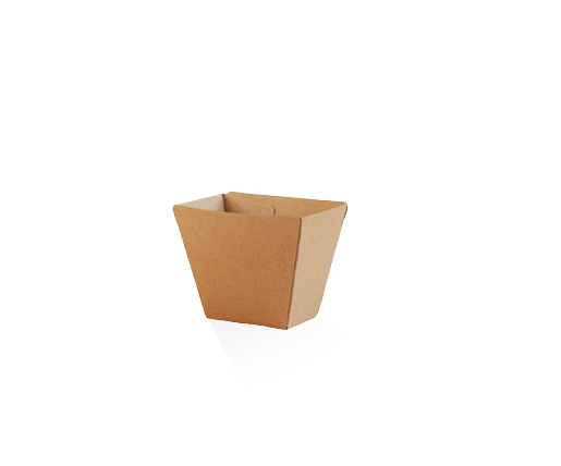 Hot Chip cup/Brown 500pc/ctn