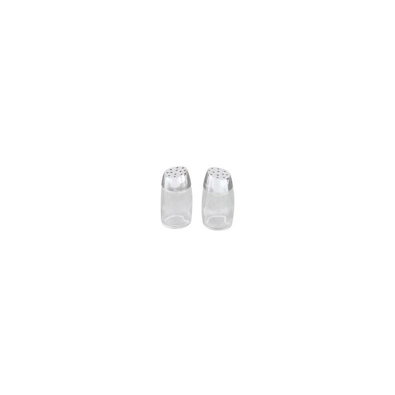 Salt & Pepper Glass Shaker Tower 115mm/30ml