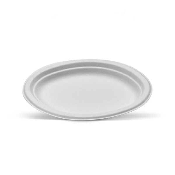 Oval Plates Large White