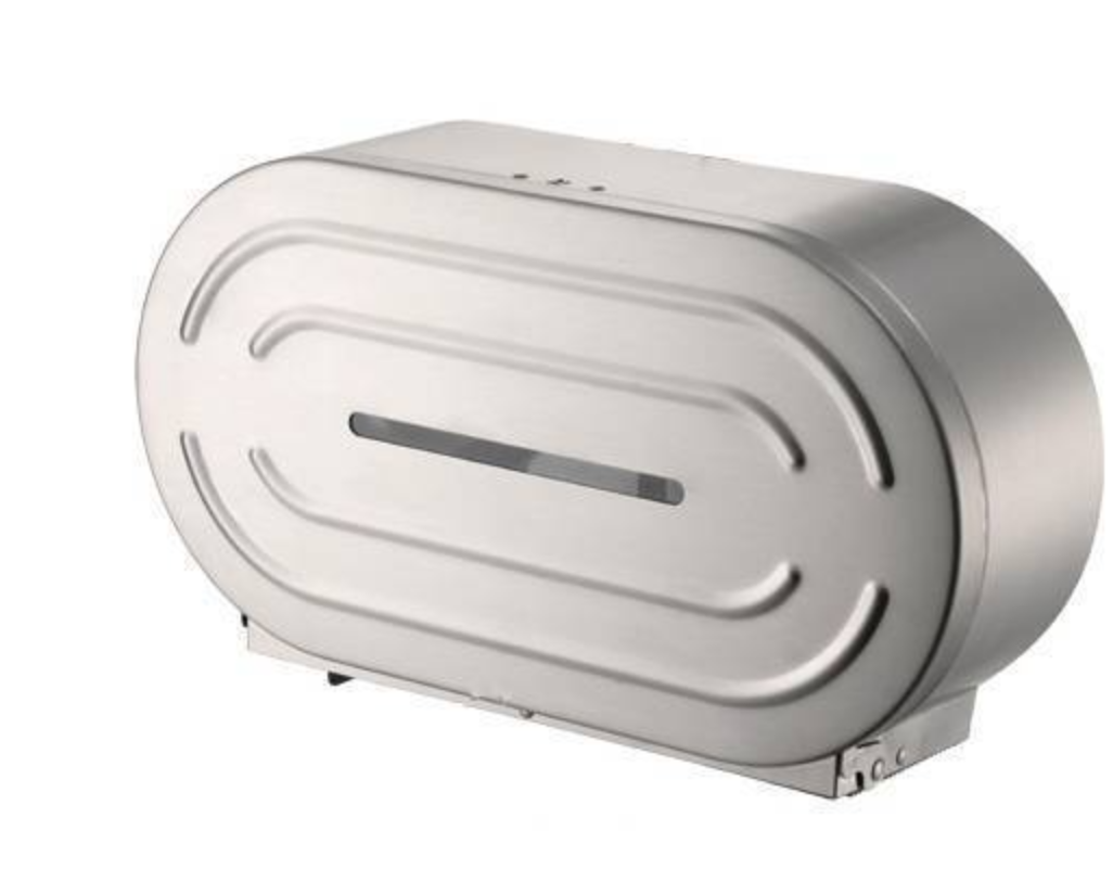 DISPENSER JUMBO TWIN STAINLESS STEEL
